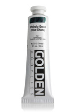 Golden Golden Heavy Body Acrylic Paint, Phthalo Green Blue Shade, 2oz