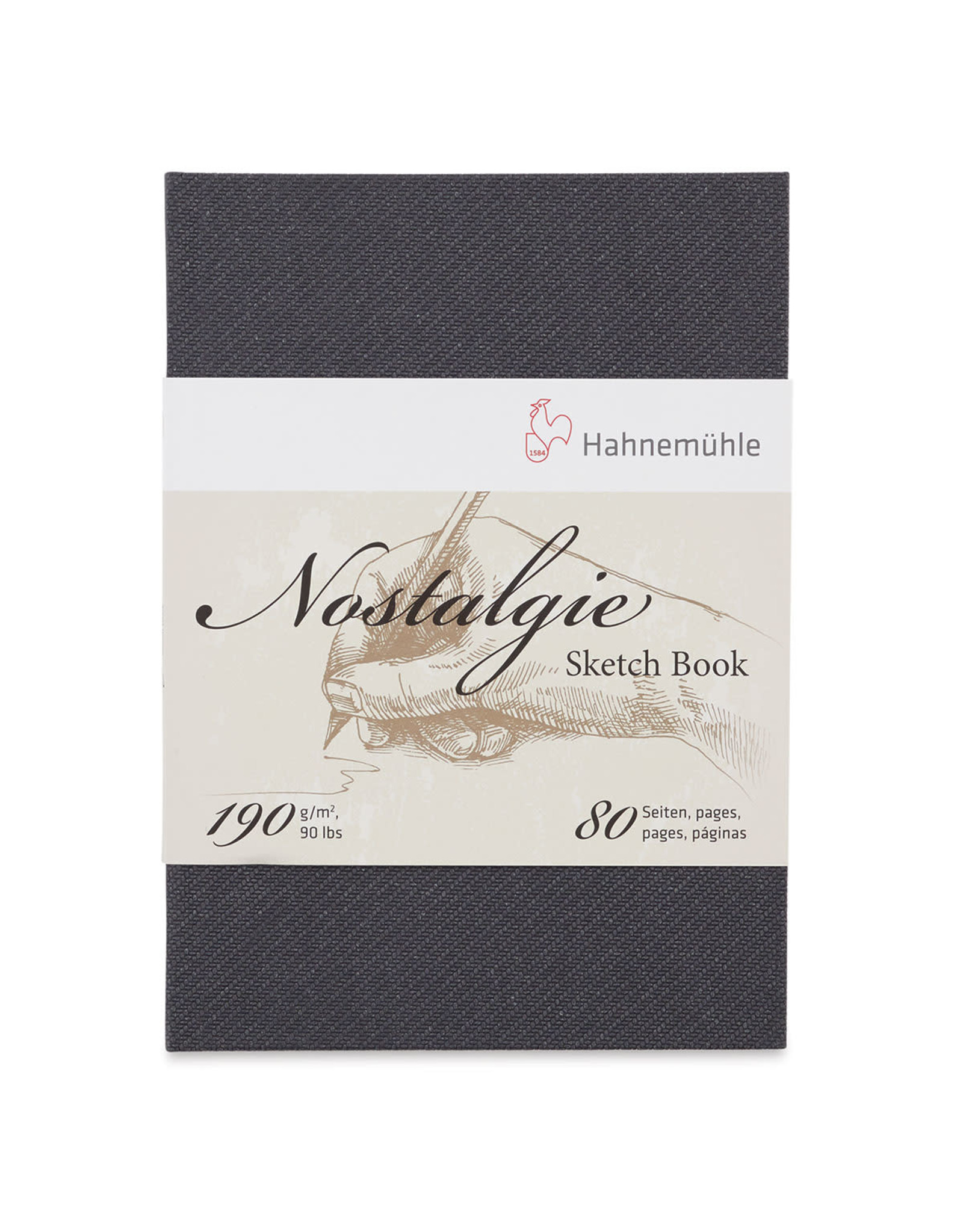 Hahnemuhle Hahnemuhle Nostalgie Hard Cover Sketchbook, Portrait, 15¼cm x 21cm