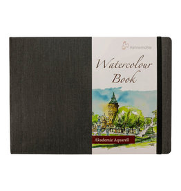 Hahnemuhle Watercolour Book 200gsm Hardbound 8.19x11.58 Landscape, 30 sheets