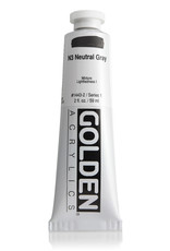 Golden Golden Heavy Body Acrylic Paint, Neutral Gray N3, 2oz