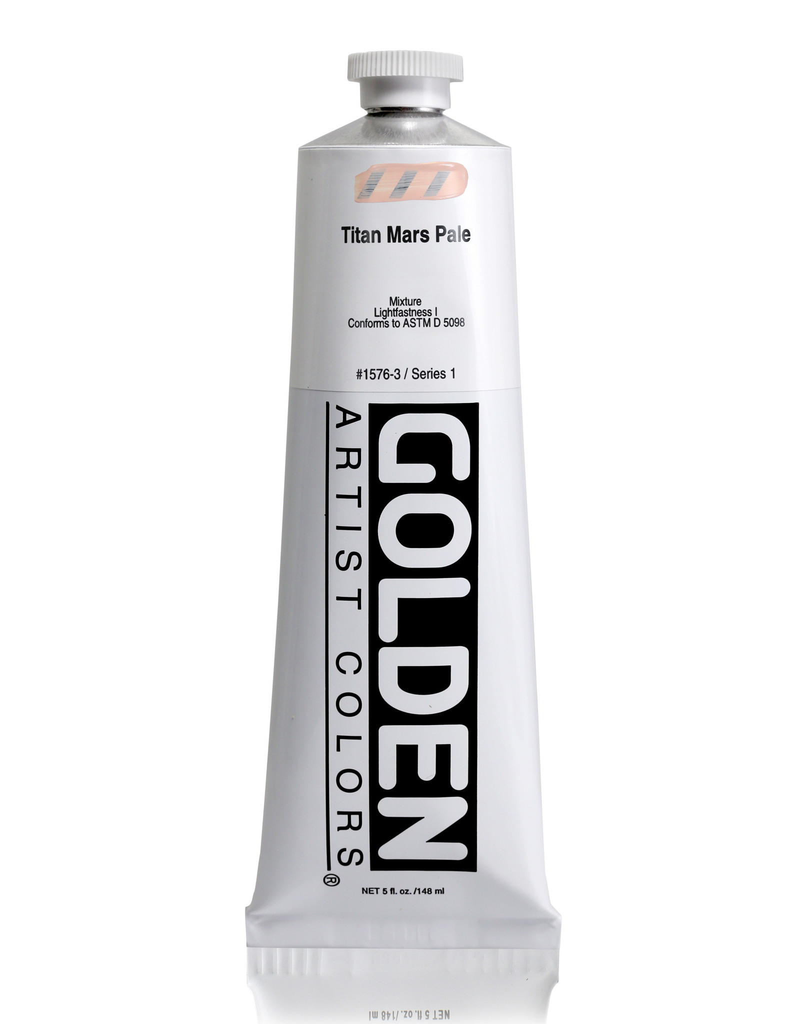 Golden Golden Heavy Body Acrylic Paint, Titan Mars Pale, 5oz