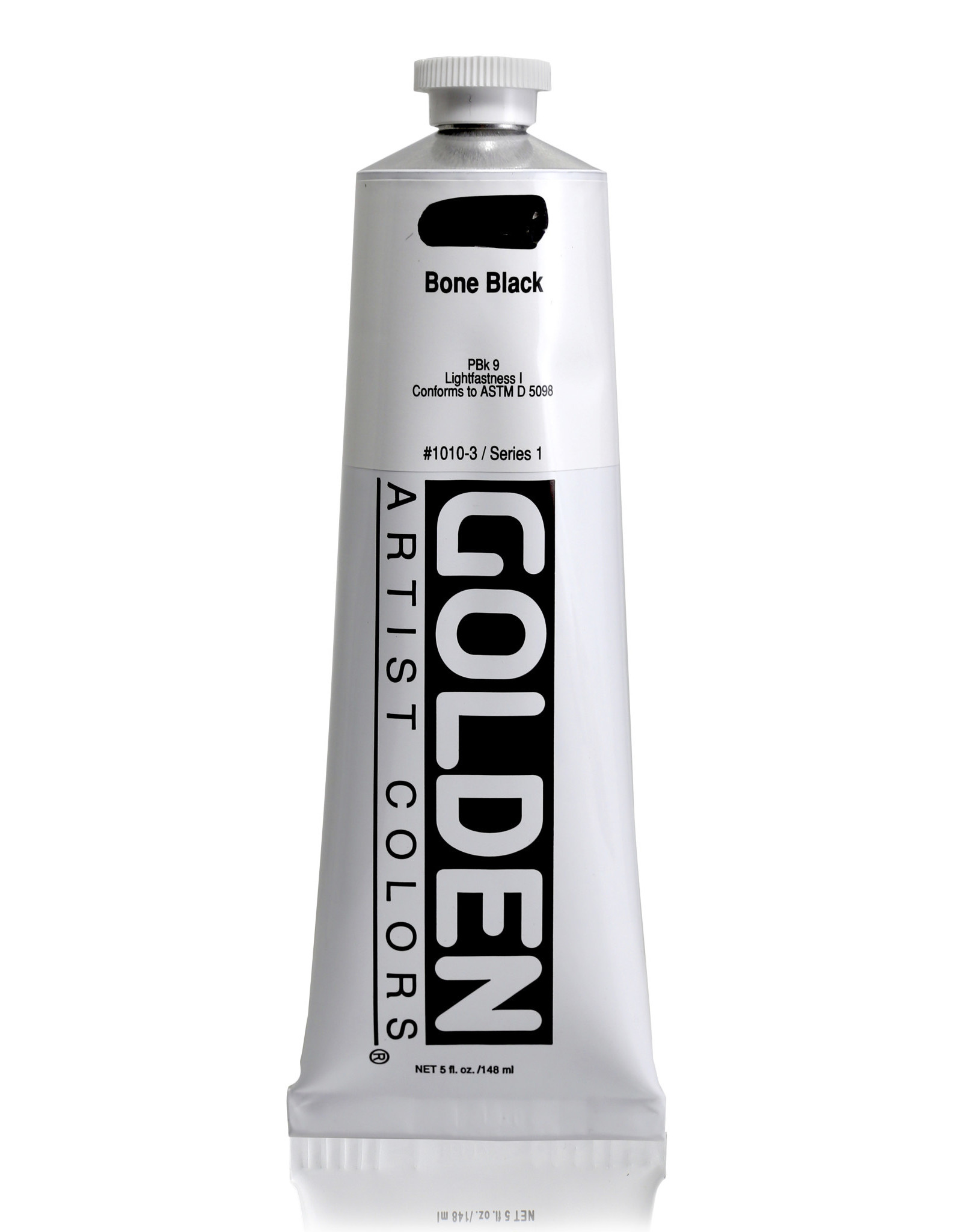 Golden Golden Heavy Body Acrylic Paint, Bone Black, 5oz