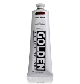 Golden Golden Heavy Body Acrylic Paint, Burnt Sienna, 5oz