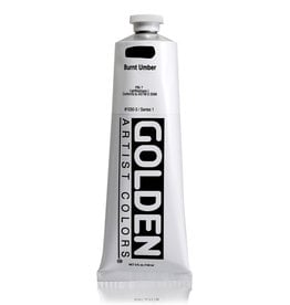 Golden Golden Heavy Body Acrylic Paint, Burnt Umber, 5oz