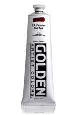Golden Golden Heavy Body Acrylic Paint, C.P. Cadmium Red Dark, 5oz
