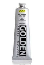 Golden Golden Heavy Body Acrylic Paint, C.P. Cadmium Yellow Light, 5oz