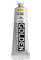Golden Golden Heavy Body Acrylic Paint, C.P. Cadmium Yellow Medium, 5oz