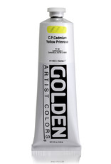 Golden Golden Heavy Body Acrylic Paint, C.P. Cad. Yellow Primrose, 5oz