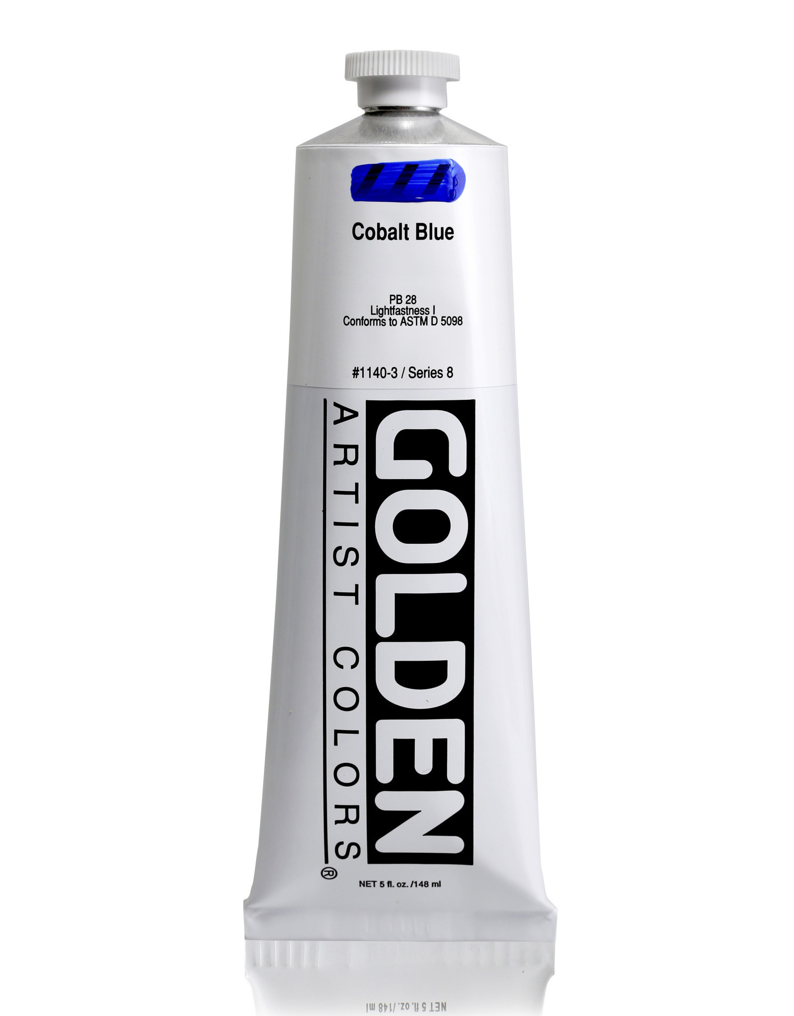 Golden Golden Heavy Body Acrylic Paint, Cobalt Blue, 5oz