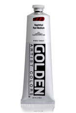 Golden Golden Heavy Body Acrylic Paint, Naphthol Red Medium, 5oz