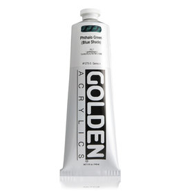 Golden Golden Heavy Body Acrylic Paint, Phthalo Green Blue Shade, 5oz