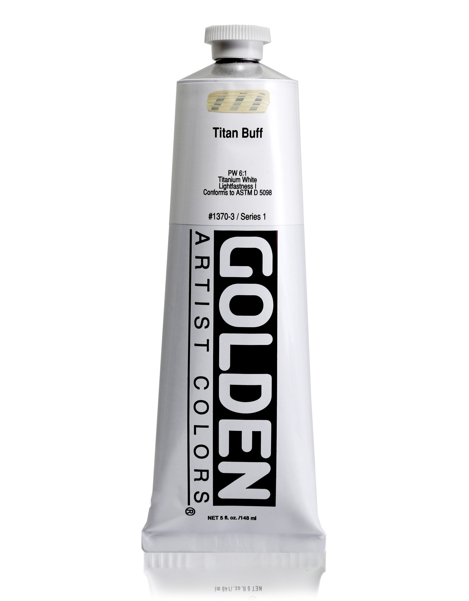 Golden Golden Heavy Body Acrylic Paint, Titan Buff, 5oz