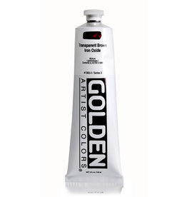 Golden Golden Heavy Body Acrylic Paint, Transp Brown Iron Oxide, 5oz