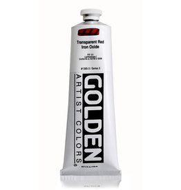 Golden Golden Heavy Body Acrylic Paint, Trans. Red Iron Oxide, 5oz