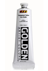 Golden Golden Heavy Body Acrylic Paint, Trans. Yellow Iron Oxide, 5oz
