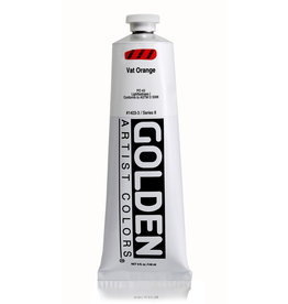 Golden Golden Heavy Body Acrylic Paint, Vat Orange, 5oz