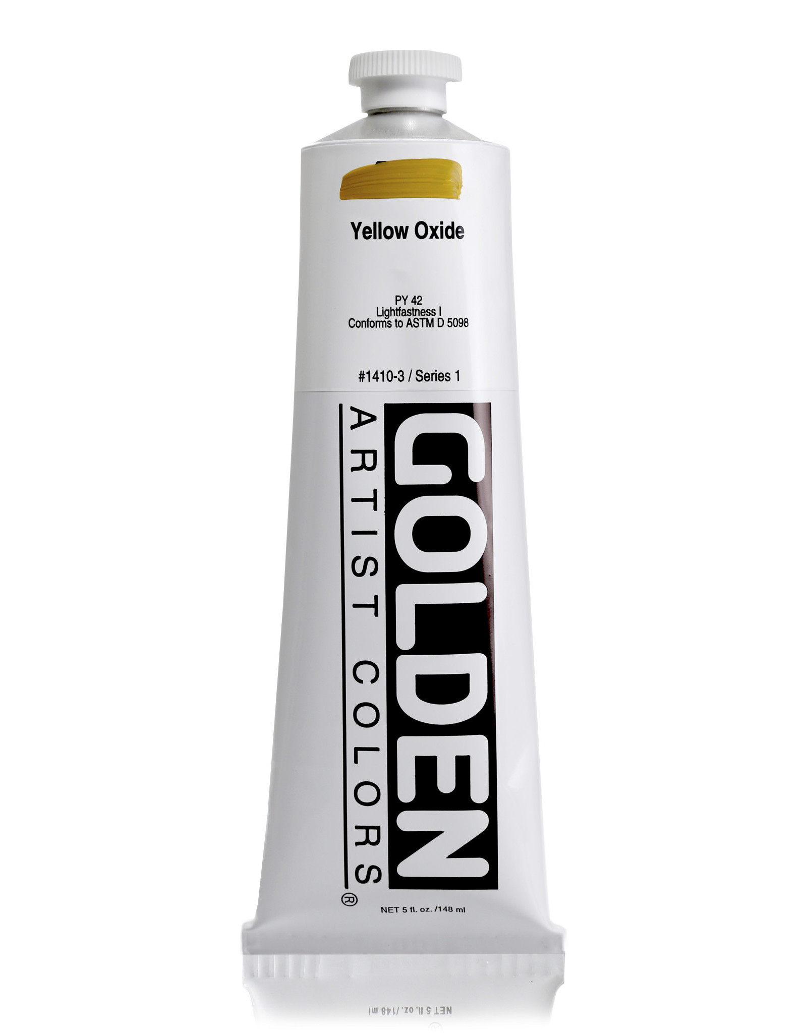 Golden Golden Heavy Body Acrylic Paint, Yellow Oxide, 5oz