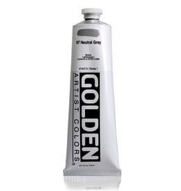 Golden Golden Heavy Body Acrylic Paint, Neutral Gray N7, 5oz