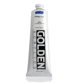 Golden Golden Heavy Body Acrylic Paint, Primary Cyan, 5oz