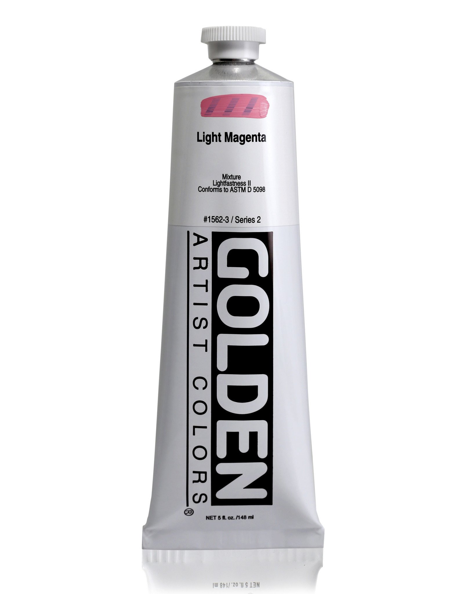 Golden Golden Heavy Body Acrylic Paint, Light Magenta, 5oz