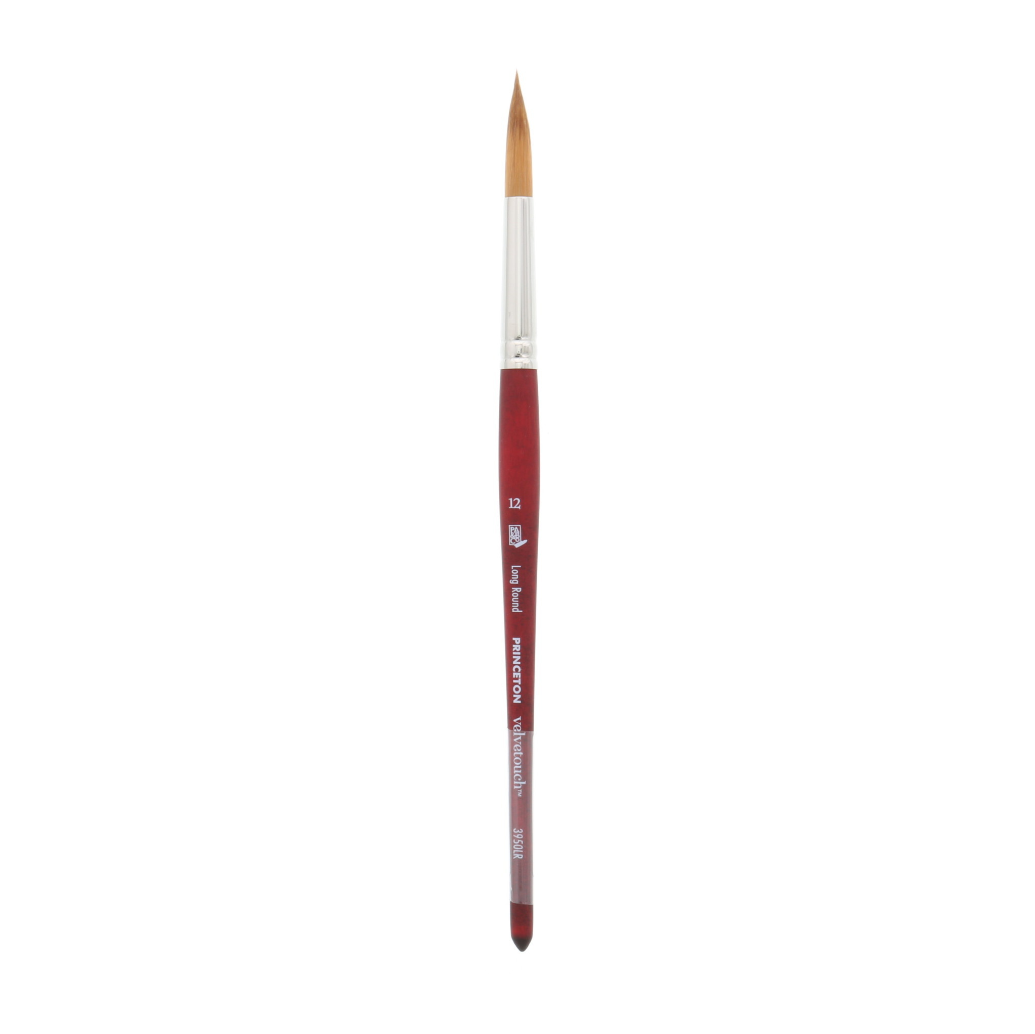 Princeton 3950 Velvetouch Mixed Media Brush Long Round 12