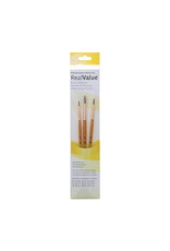 Princeton Princeton Real Value 3-Piece National Camel Brush Set with 3 Round Brushes