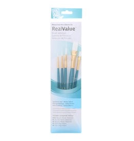 Princeton Princeton Real Value 5-Piece White Taklon Set