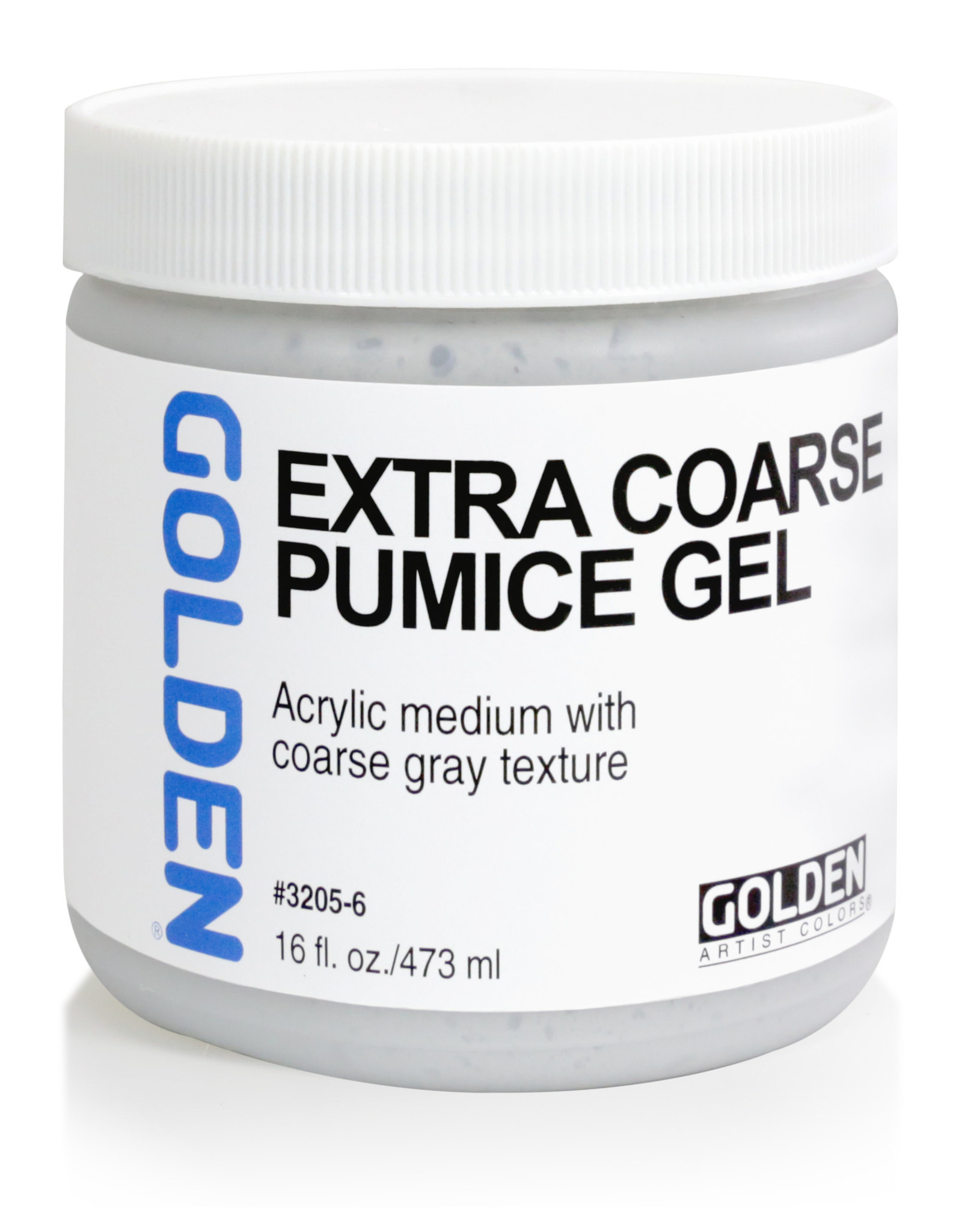 Golden Golden Extra Coarse Pumice Gel 16oz jar