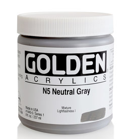 Golden Golden Heavy Body Neutral Gray N5 8 oz jar