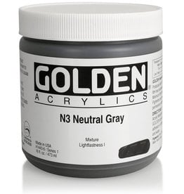 Golden Heavy Body Neutral Gray N3 16 oz jar