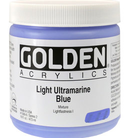 Golden Golden Heavy Body Light Ultramarine Blue 16 oz jar