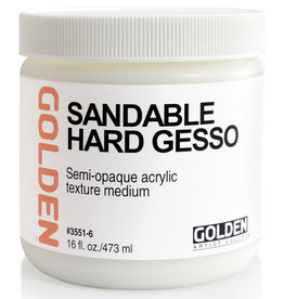Golden Golden Sandable Hard Gesso 16 oz jar
