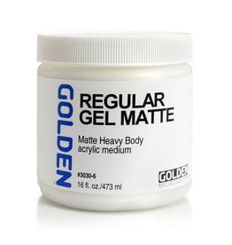 Golden Golden Regular Gel Medium, Matte, 16oz