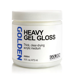 Golden Golden Heavy Gel Medium, Gloss, 16oz