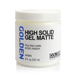 Golden Golden High Solid Gel Medium, Matte, 8oz