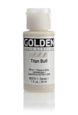 Golden Golden Fluid Acrylics, Titan Buff 1oz Cylinder