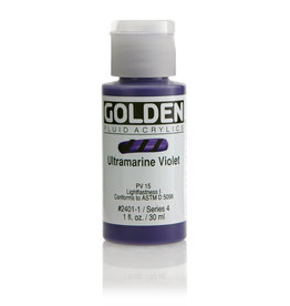 Golden Golden Fluid Acrylics, Ultramarine Violet 1oz Cylinder