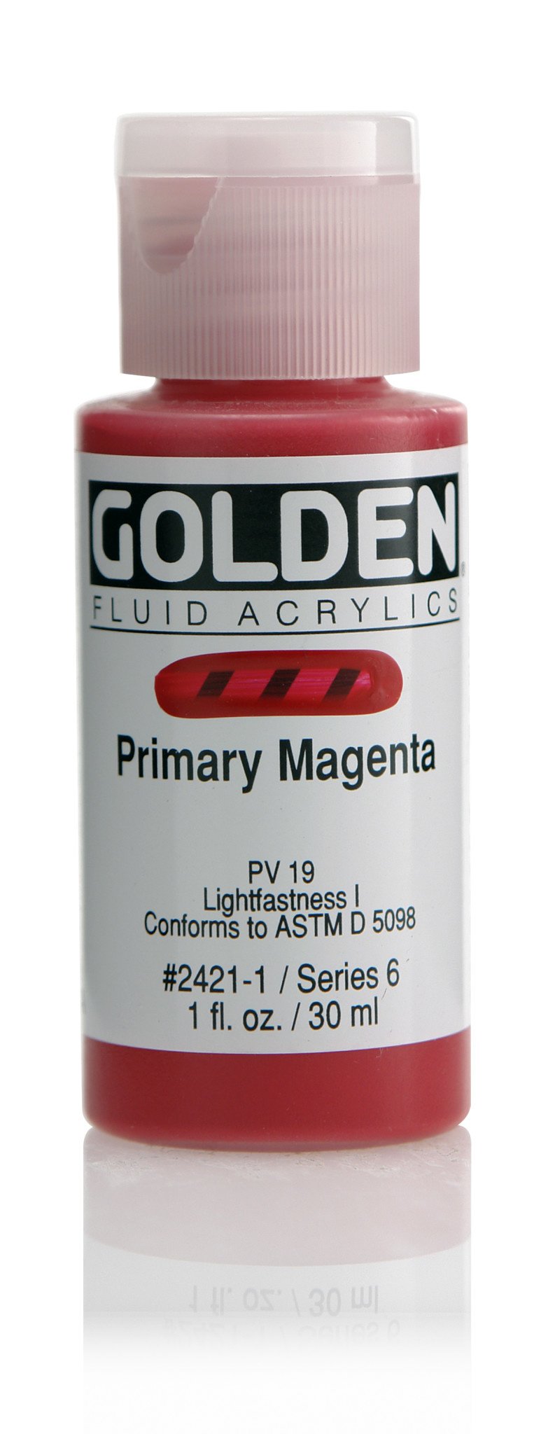 Golden Fluid Acrylic 1 oz. Primary Magenta