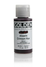 Golden Golden Fluid Acrylics, Alizarin Crimson Historical Hue 1oz Cylinder
