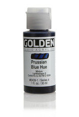 Golden Golden Fluid Acrylics, Prussian Blue Historical Hue 1oz Cylinder