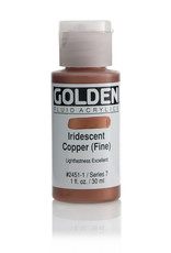 Golden Golden Fluid Acrylics, Iridescent Copper (Fine) 1oz Cylinder