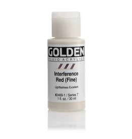 Golden Golden Fluid Acrylics, Interference Red (Fine) 1oz Cylinder