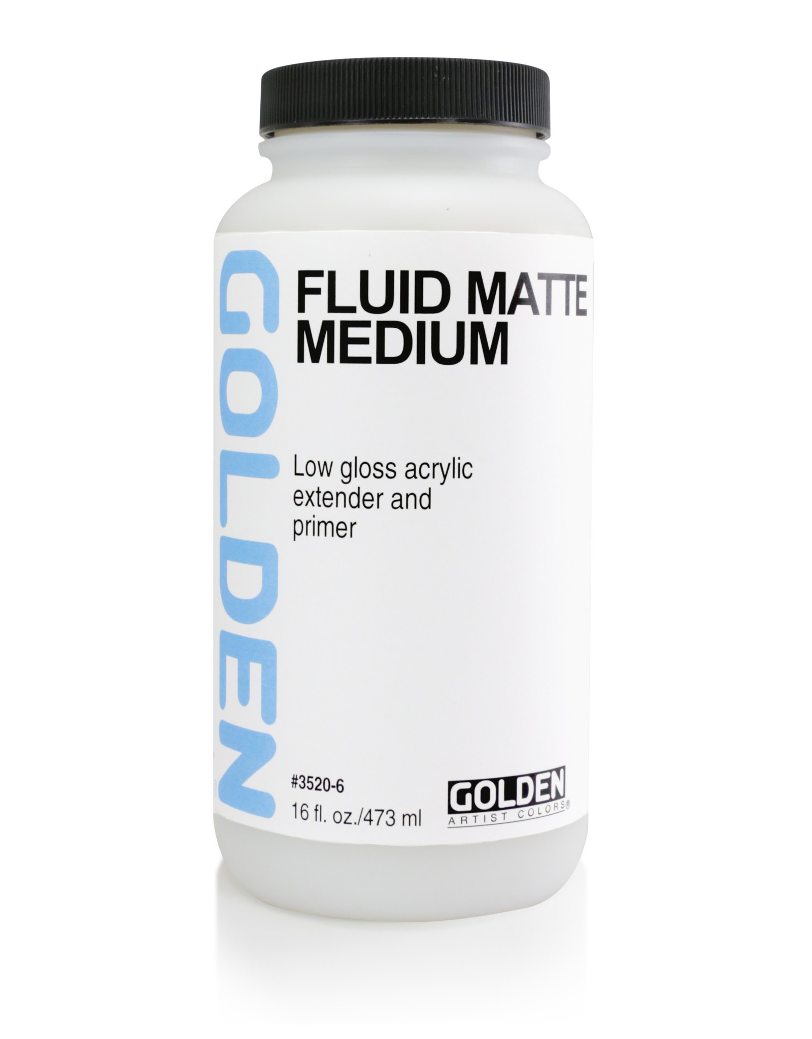 Golden Golden Fluid Acrylics, Matte Medium, 16oz