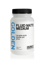 Golden Golden Fluid Acrylics, Matte Medium, 8oz