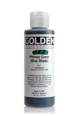 Golden Golden Fluid Acrylics, Phthalo Green (Blue Shade) 4oz Cylinder
