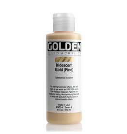 Golden Golden Fluid Iridescent Gold (fine) 4 oz cylinder