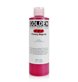 CLEARANCE Golden Fluid Primary Magenta 8 oz cylinder