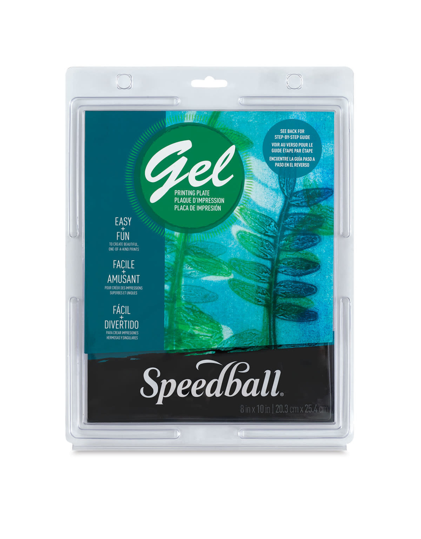 SPEEDBALL ART PRODUCTS Speedball Gel Printing Plate, 8" x 10"