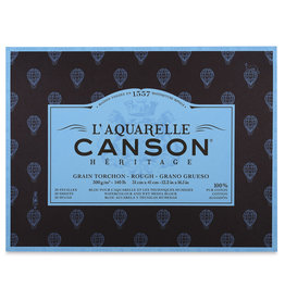 Canson Canson Heritage Aquarelle Rough 140lb 12"X16" 20 Sheet Block
