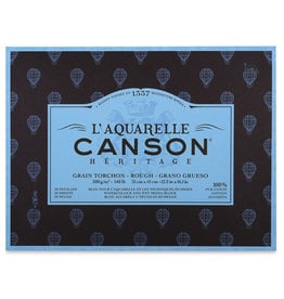 Canson CLEARANCE Canson Heritage Aquarelle Rough-Press Block, 12” x 16”